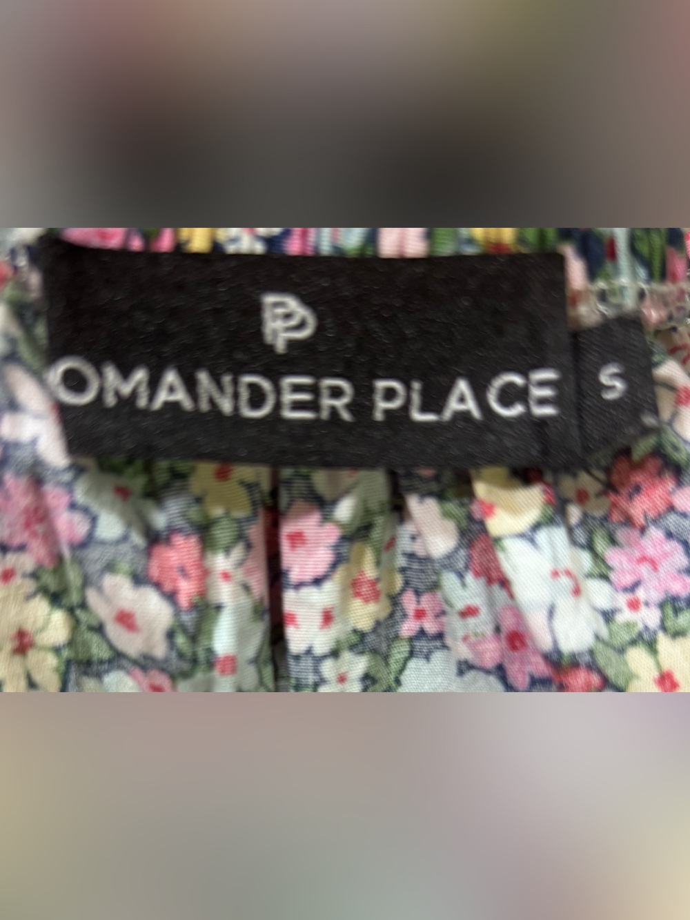 Pomander Place Brooks Ditsy Floral Blouse - Picture 7 of 7